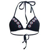 Black Sweet Pea Bikini Top Sassi Swimwear